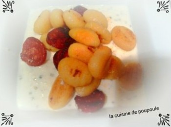 Gnocchis parmesan chorizo Christelle poupoule