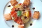 Carrés de saumon grillés et légumes surprise 1