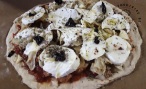 Pizza aux restes d'Albondigas et céleri1