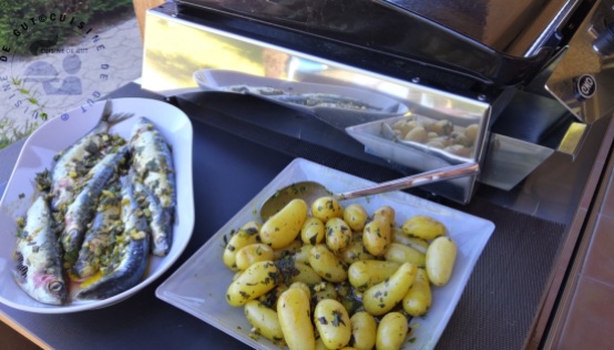 Plancha de sardines et grenailles à la chermoula2